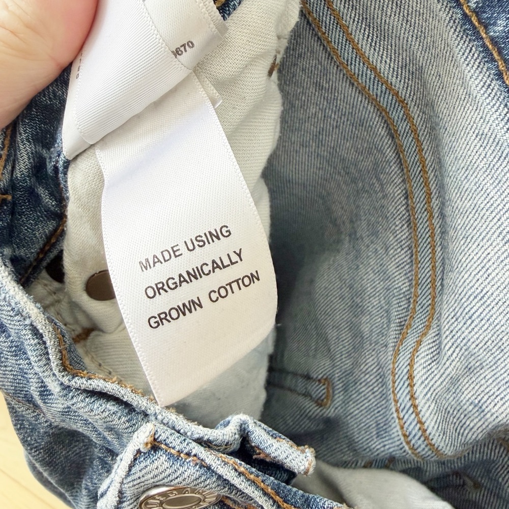 Agolde Riley High Rise Crop Jeans - Picture 9 of 11